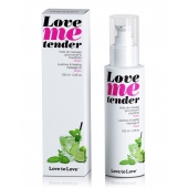 Съедобное согревающее массажное масло Love Me Tender Mojito с ароматом мохито - 100 мл. - Love to Love - купить с доставкой в Ачинске