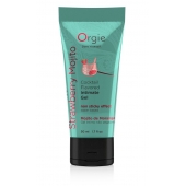 Съедобный интимный гель Orgie Lube Tube Cocktail Strawberry Mojito - 50 мл. - ORGIE - купить с доставкой в Ачинске