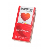 Презервативы Masculan Sensitive plus - 10 шт. - Masculan - купить с доставкой в Ачинске