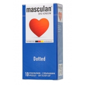 Презервативы с пупырышками Masculan Dotted - 10 шт. - Masculan - купить с доставкой в Ачинске
