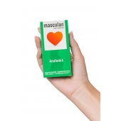 Презервативы анатомической формы Masculan Anatomic - 10 шт. - Masculan - купить с доставкой в Ачинске