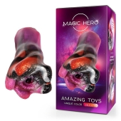 Разноцветный фантазийный мастурбатор - Bior toys - в Ачинске купить с доставкой