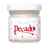 Массажная свеча Caramel   Popcorn - 35 мл. - Pecado - купить с доставкой в Ачинске