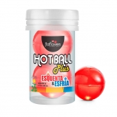 Лубрикант на масляной основе Hot Ball Plus с охлаждающе-разогревающим эффектом (2 шарика по 3 гр.) - HotFlowers - купить с доставкой в Ачинске