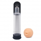 Автоматическая вакуумная помпа-мастурбатор Blowjob Auto Sucker Penis Enlarger Pump - Lux Fetish - в Ачинске купить с доставкой