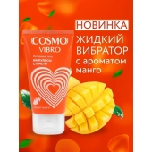 Возбуждающий интимный гель Cosmo Vibro с ароматом манго - 50 гр. - Биоритм - купить с доставкой в Ачинске