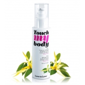 Силиконовый лубрикант 2-в-1 Touch My Body с ароматом иланг-иланга - 100 мл. - Love to Love - купить с доставкой в Ачинске