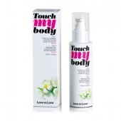 Силиконовый лубрикант 2-в-1 Touch My Body с ароматом моной - 100 мл. - Love to Love - купить с доставкой в Ачинске