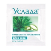 Гель-смазка «Услада с алоэ» - 3 гр. - Биоритм - купить с доставкой в Ачинске