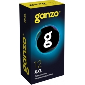 Презервативы увеличенного размера Ganzo XXL - 12 шт. - Ganzo - купить с доставкой в Ачинске