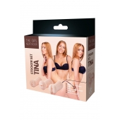 Набор из 3 мастурбаторов The Girl Next Door Tina - Dream Toys - в Ачинске купить с доставкой