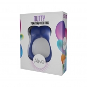 Синее эрекционное виброкольцо Nutty - Adrien Lastic - в Ачинске купить с доставкой