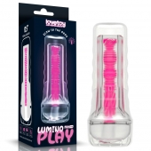 Светящийся в темноте мастурбатор 8.5 Lumino Play Masturbator - Lovetoy - в Ачинске купить с доставкой