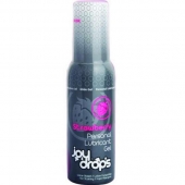 Смазка на водной основе со вкусом клубники JoyDrops Strawberry - 100 мл. - JoyDrops - купить с доставкой в Ачинске