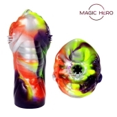 Яркий фантазийный мастурбатор - Bior toys - в Ачинске купить с доставкой