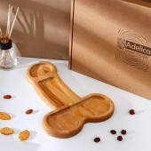 Деревянное блюдо для подачи в форме члена (32,5 х 20 х 1,7 см) - Сима-Ленд - купить с доставкой в Ачинске