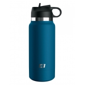 Мастурбатор-вагина в синей колбе F*ck Flask - Pipedream - в Ачинске купить с доставкой