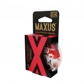 Ультратонкие презервативы MAXUS AIR Ultra Thin - 3 шт. - Maxus - купить с доставкой в Ачинске