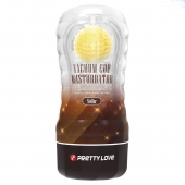Прозрачный текстурированный мастурбатор Vacuum Cup Masturbator Stellar - Baile - в Ачинске купить с доставкой