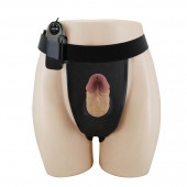 Полый вибрострапон на регулируемых трусиках Draven - 17,5 см. - Baile - купить с доставкой в Ачинске