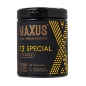 Презервативы с точками и рёбрами MAXUS Special - 12 шт. - Maxus - купить с доставкой в Ачинске