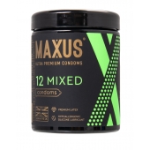 Презервативы MAXUS Mixed - 12 шт. - Maxus - купить с доставкой в Ачинске