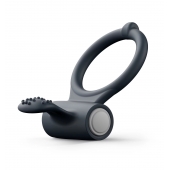 Черное эрекционное кольцо Power Clit - Dorcel - в Ачинске купить с доставкой