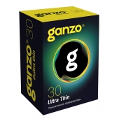 Супертонкие презервативы Ganzo Ultra thin - 30 шт. - Ganzo - купить с доставкой в Ачинске