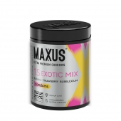 Цветные ароматизированные презервативы MAXUS Exotic Mix - 15 шт. - Maxus - купить с доставкой в Ачинске