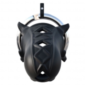 Черный замок верности Extreme Silicone Cock Blocker - Pipedream - купить с доставкой в Ачинске