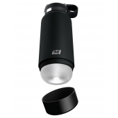 Черный мастурбатор в виде бутылки Fap Flask - Pipedream - в Ачинске купить с доставкой