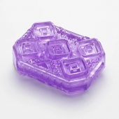 Фиолетовый мастурбатор-стимулятор Tenga Uni Amethyst - Tenga - в Ачинске купить с доставкой