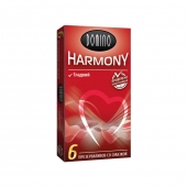 Гладкие презервативы Domino Harmony - 6 шт. - Domino - купить с доставкой в Ачинске