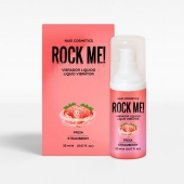 Жидкий вибратор Nuei Rock Me! с ароматом клубники - 20 мл. - Nuei cosmetics - купить с доставкой в Ачинске