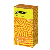 Ароматизированные презервативы Ganzo Juice - 12 шт. - Ganzo - купить с доставкой в Ачинске