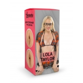 Двусторонний мастурбатор Lola Taylor - 22 см. - ФлешНаш - в Ачинске купить с доставкой