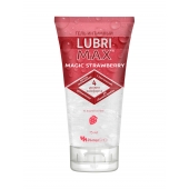 Интимный гель-смазка на водной основе Lubrimax Magic Strawberry - 75 мл. - ИнтелБИО - купить с доставкой в Ачинске