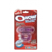 Фиолетовое эрекционное виброкольцо OWOW PURPLE - Screaming O - в Ачинске купить с доставкой