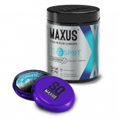 Гладкие презервативы Maxus G spot с двойной спиралью - 15 шт. - Maxus - купить с доставкой в Ачинске
