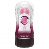 Прозрачный текстурированный мастурбатор Vacuum Cup Masturbator Black Hole - Baile - в Ачинске купить с доставкой