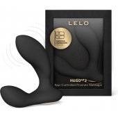 Черный вибростимулятор простаты Hugo 2 - Lelo - в Ачинске купить с доставкой
