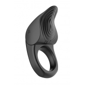 Черное эрекционное виброкольцо Vibro Lust Ring - MALESATION - в Ачинске купить с доставкой