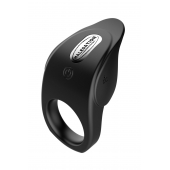 Черное эрекционное виброкольцо Vibro Lust Ring - MALESATION - в Ачинске купить с доставкой