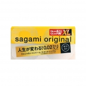 Презервативы увеличенного размера Sagami Original 0.02 XL-size - 12 шт. - Sagami - купить с доставкой в Ачинске