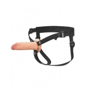 Полый страпон на ремнях 6’’ Hollow Silicone Strap-on - Pipedream - купить с доставкой в Ачинске