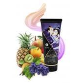 Массажный крем для тела с ароматом экзотических фруктов Exotic fruits - 200 мл. - Shunga - купить с доставкой в Ачинске