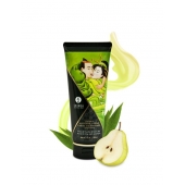 Массажный крем для тела с ароматом груши и зелёного чая Pear   Exotic Green Tea - 200 мл. - Shunga - купить с доставкой в Ачинске
