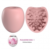 Розовый мастурбатор-яйцо Pleasure Egg I - Baile - в Ачинске купить с доставкой