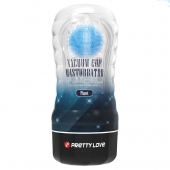 Прозрачный текстурированный мастурбатор Vacuum Cup Masturbator Planet - Baile - в Ачинске купить с доставкой