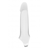 Прозрачная насадка-удлинитель 7.6’’ Extender With Ball Strap - 20,5 см. - Dream Toys - в Ачинске купить с доставкой